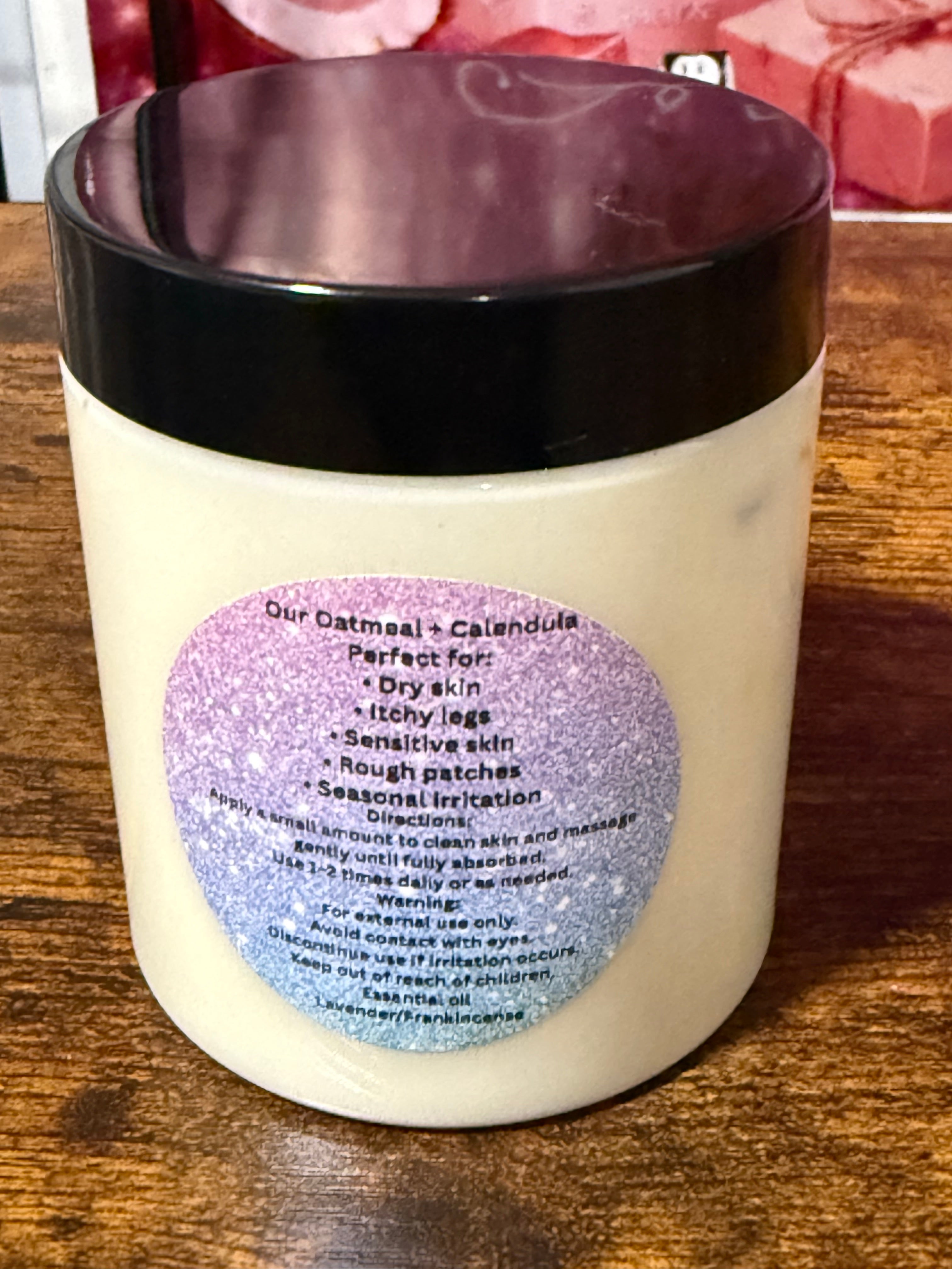 🌼 Oatmeal + Calendula Itch Relief Cream