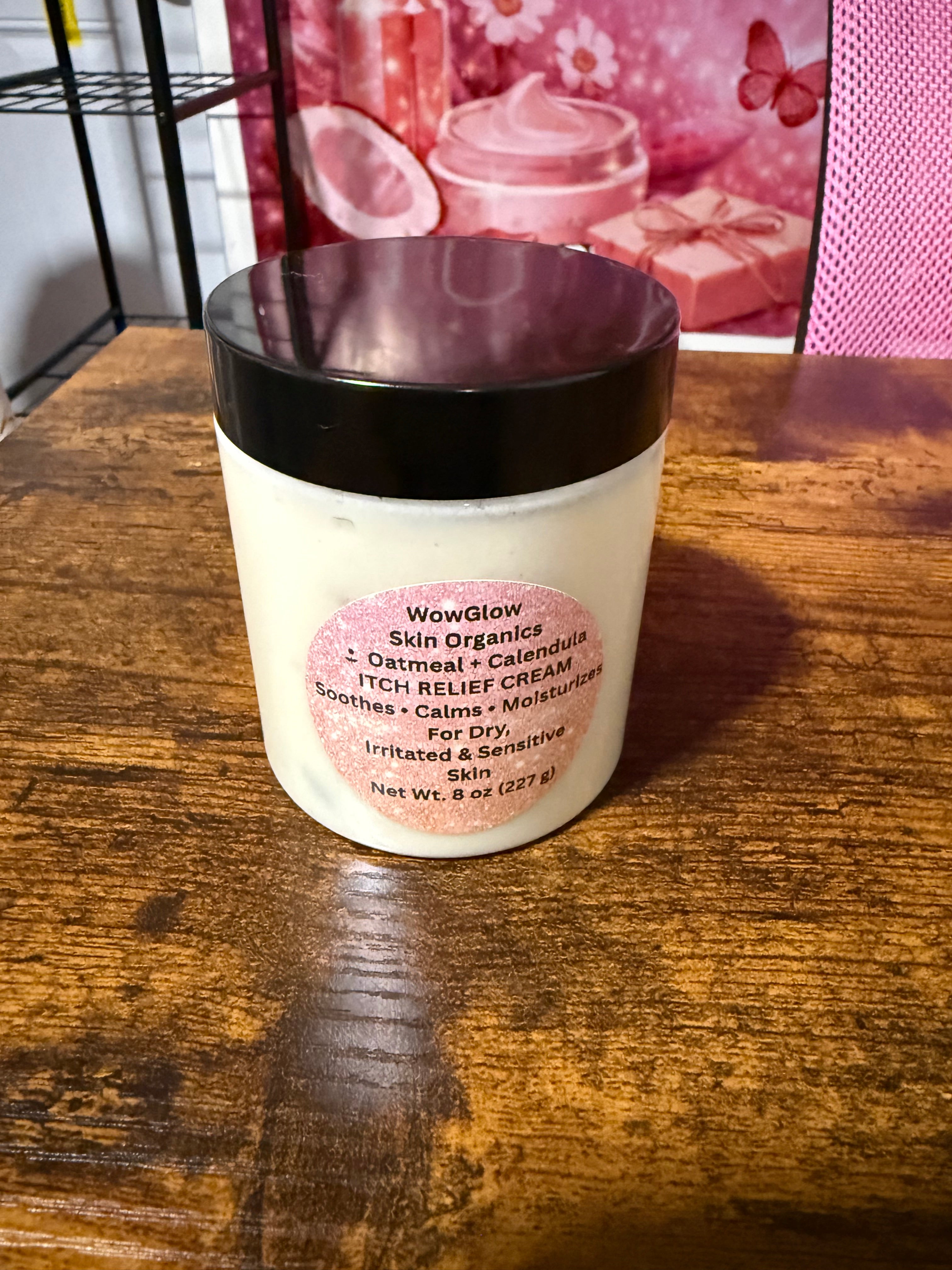 🌼 Oatmeal + Calendula Itch Relief Cream