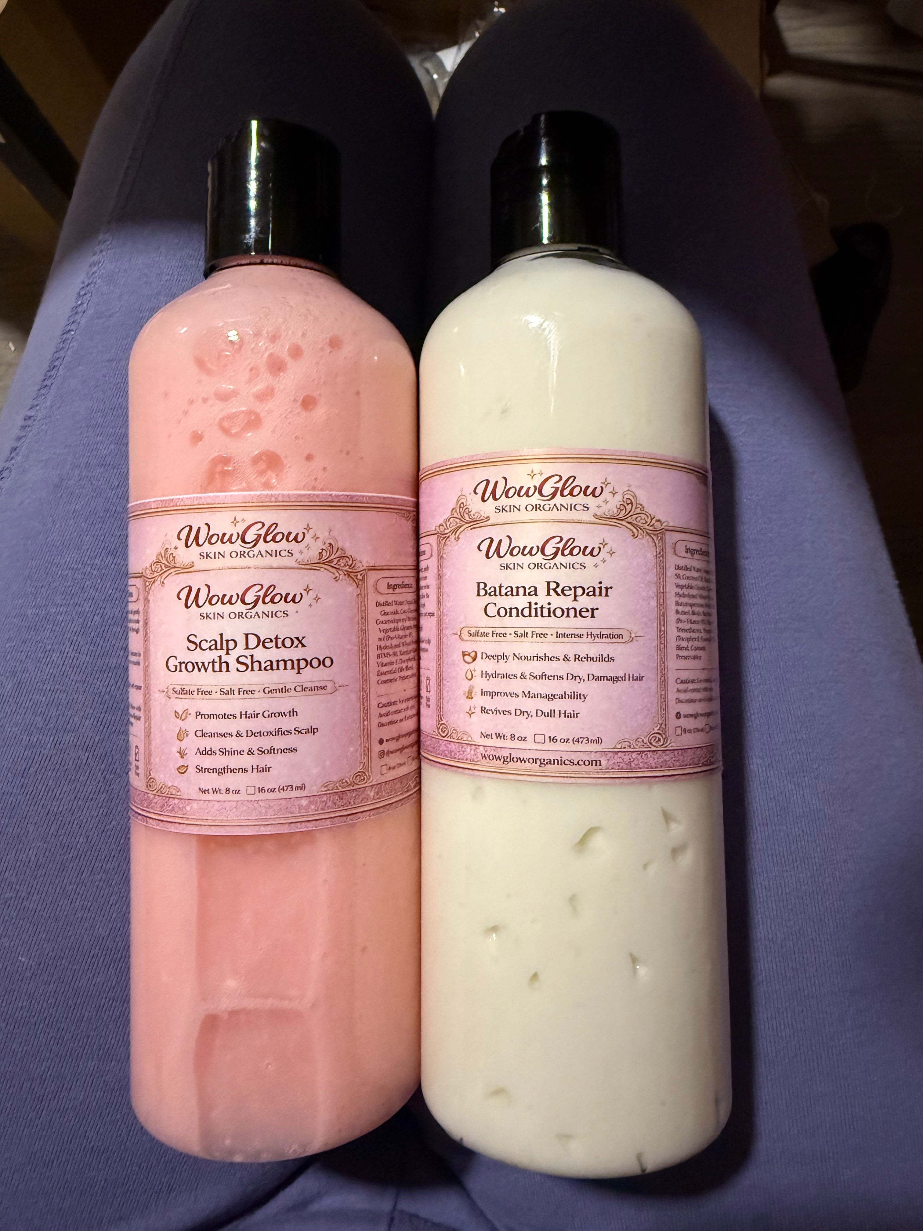 Shampoo and conditioner duo