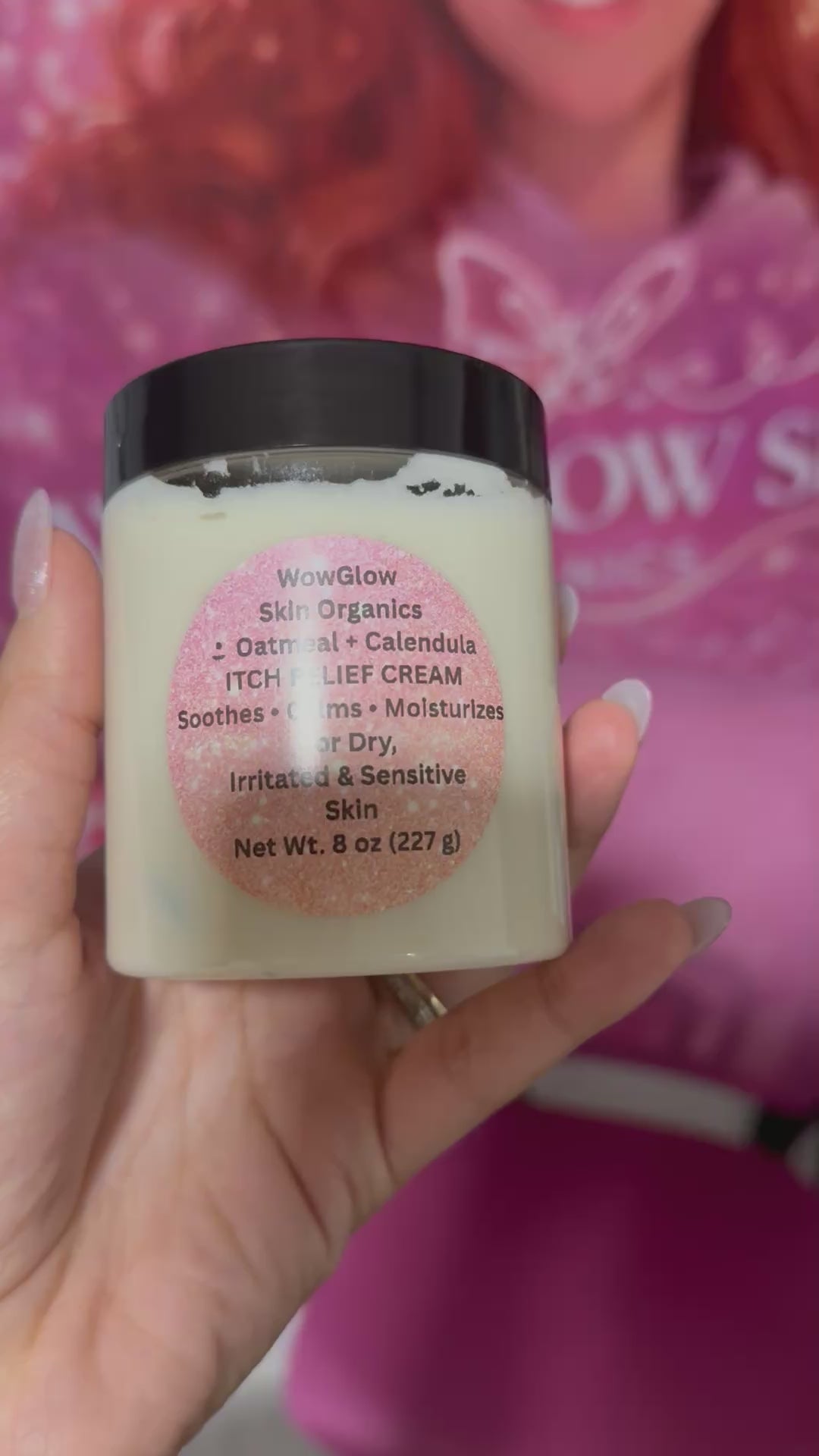 🌼 Oatmeal + Calendula Itch Relief Cream